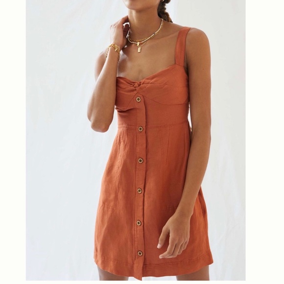 Maeve Anthropologie Twist Front Mini Dress - Picture 6 of 14
